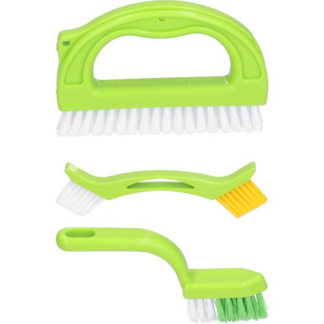 Lot de 4 brosses de nettoyage pour joints de carrelage, idéales pour le nettoyage des baignoires, lavabos et éviers. (1/5)