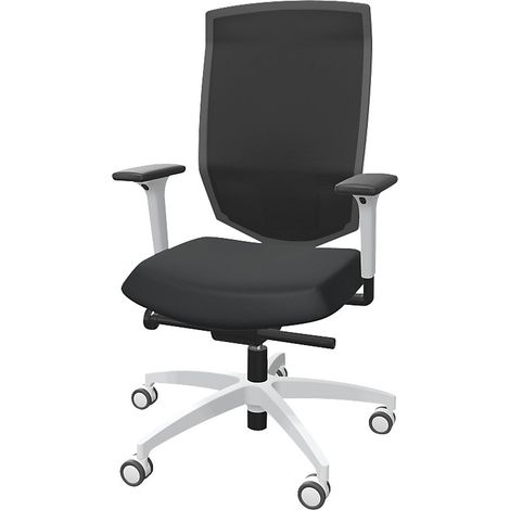 Dauphin, Siège de bureau JUST EVO MESH, avec dossier résille,