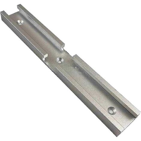 Butée de rail d'onglet type 30 en T pour le travail du bois-Type B- 200mm- Silver