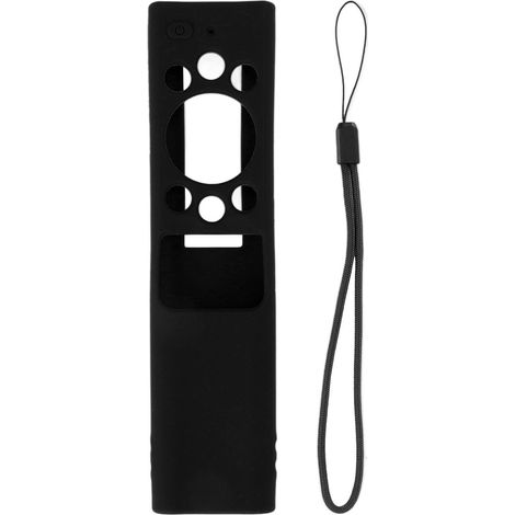 Funda protectora de silicona suave y antideslizante para el mando a distancia del televisor SAMSUNG BN59, lavable, color negro.