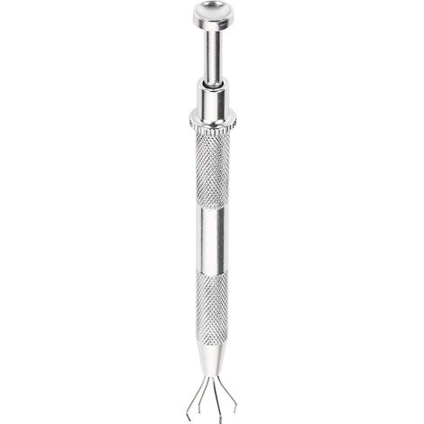 Pince à griffes longues pour pierres précieuses, outil professionnel pour pierres précieuses et diamants, matériel de bijouterie, pince à quatre griffes pour pierres précieuses, pince à griffes longue (1/5)