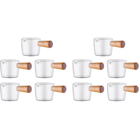 Set mit 10 Saucenschalen mit Henkeln, Glasschalen, Gewürzschälchen, Untertassen und Vorspeisentellern (1/5)