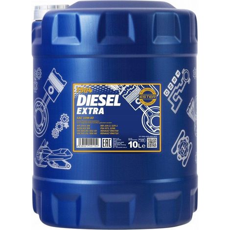 Mannol Diesel Extra 10W40 Motoröl 10 Liter