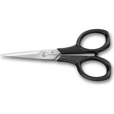 Ciseaux de Ménage, Lame 10 cm, Acier Inox, Noir (1/3)
