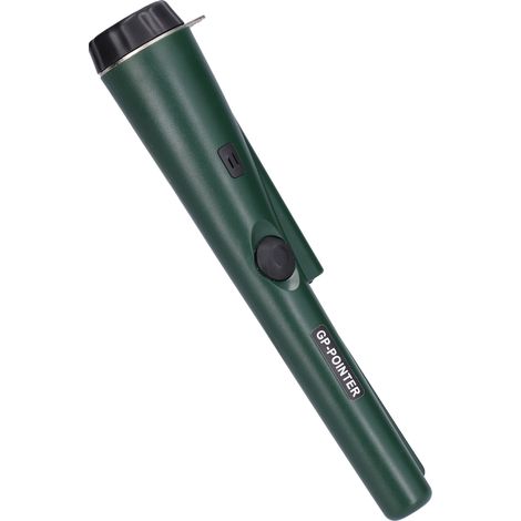 Détecteur de métaux professionnel portable et étanche avec lumière LED vert militaire (1/5)