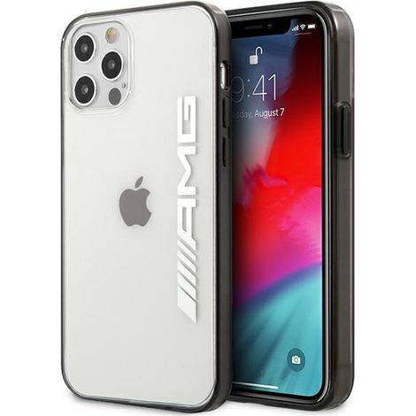 AMG AMHCP12LAESLBK iPhone 12 Pro Max transparente Hartschalen-Hülle, Metallic-Lackierung (1/5)