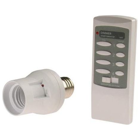 Poly Pool Kit Portalámparas E27 con Control Remoto Inalámbrico PP1534 230V Alcance 30M