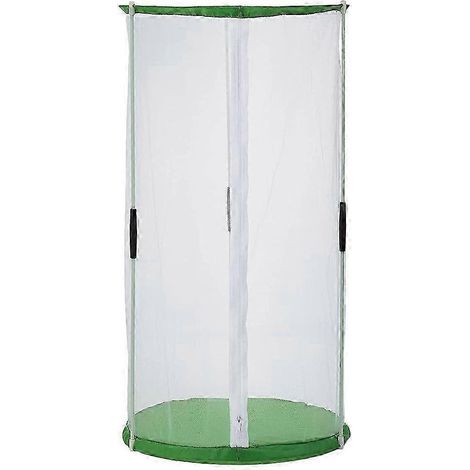 Filiyano-Cage à insectes en filet pour l'élevage, pratique pour les études d'observation. Dimensions : 60 x 33 x 30 cm. Transparente. (1/5)