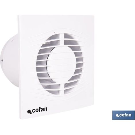 Extracteur d'air axial silencieux 7,8 W 150 x 131 mm Ø100 mm