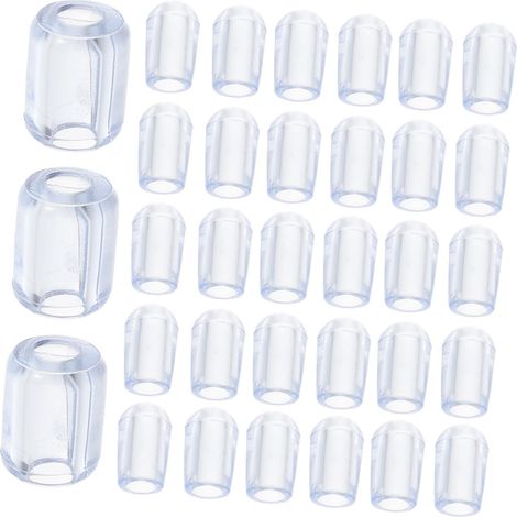 Lot de 80 Pièces Bouchons Transparents en Pvc pour Pieds de Grille D'évier Cuisine, Protection Facile à Installer pour Garder Cuisine Propre et Ordonnée (1/5)