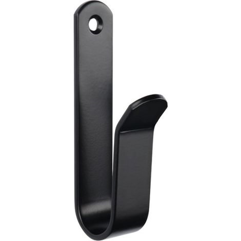 Support Mural Pour Snowboard - Acier À Froid 3 mm - Compatible Snowboard Surfboard Skateboard - Noir - 99 x 20 x 61 x 41 5 mm - 1 Pièce (1/5)