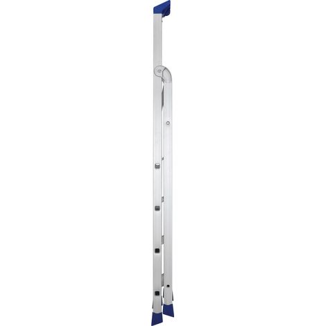 Tubesca Comabi – Escabeau 6 marches aluminium – Hauteur de travail max. 3.36m – Patins antidérapants pour stabilité – 2375106