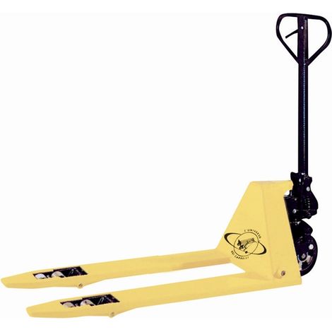 Transpallet per pallets bassi, altezza dal suolo mm 35