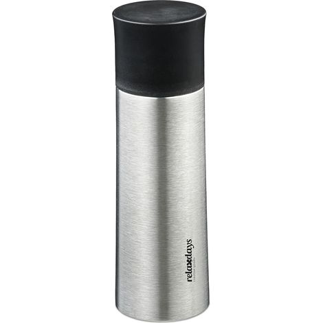Trinkflasche aus edelstahl 400 ml mit becher