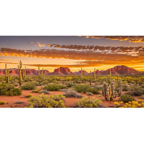 120x46cm Coucher de Soleil Lueur Reptile Terrarium Aquarium Fond désert Cactus Paysage Fish Tank Fond Barbu Dragon Vivarium Fond Vinyle (1/4)