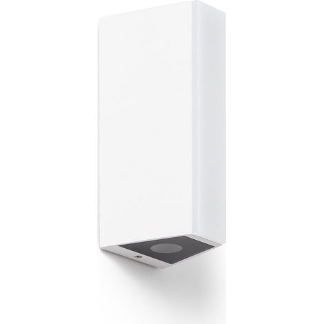 Applique Murale Extérieure LED Aluminium Double Face Hisar S Blanc (1/5)