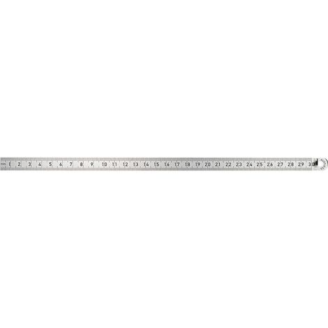 Rgle flexible en acier 500 x 18 mm acier inoxydable (1/3)