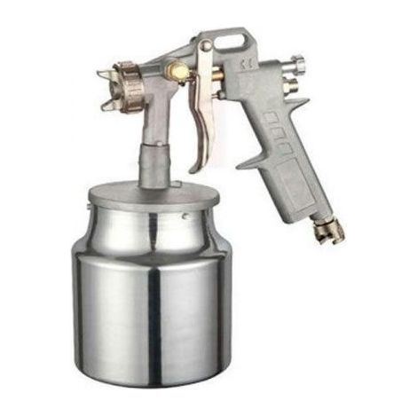 PISTOLA AEROGRAFO SPRUZZO PER VERNICE ALLUMINIO LT 1 MAURER (10898)