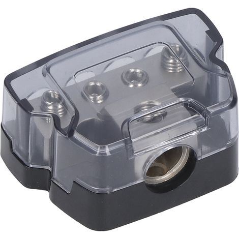 bloc de distribution d'alimentation, porte-fusible d'amplificateur, pièce de distribution de masse, amplificateur audio de voiture (1/5)