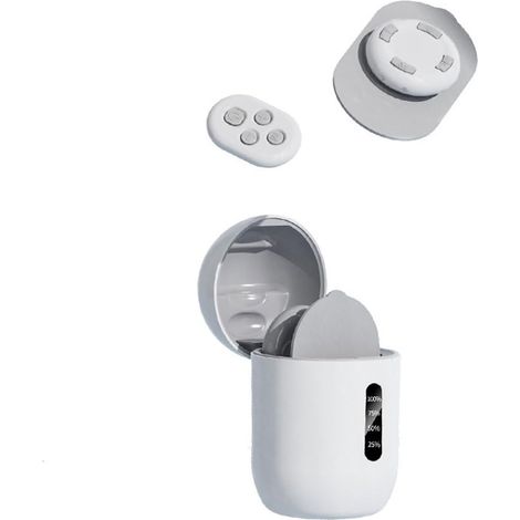 Patchs de Massage Intelligents Portatifs avec Étui de Chargement, Massageur Rechargeable à Télécommande pour Soulager les Douleurs Musculaires au Dos, Nuque, Épaules et Genoux (1/5)