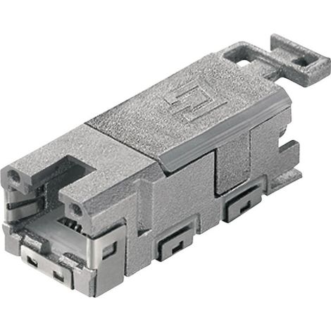 Connecteur modulaire RJ45 STX V1 Cat 6A Telegärtner 100007525 RJ45 femelle, droit Pôle: 8P8C 1 pc(s) (1/2)
