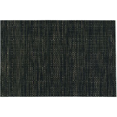 d-c-table® Tischset Catania Struktura 30 x 45 cm, schwarz Tischset