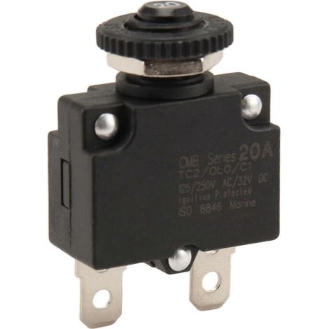Compatible avec le disjoncteur 20A des véhicules électriques touristiques Clubcar et le disjoncteur 102838101 des voiturettes de golf (1/5)