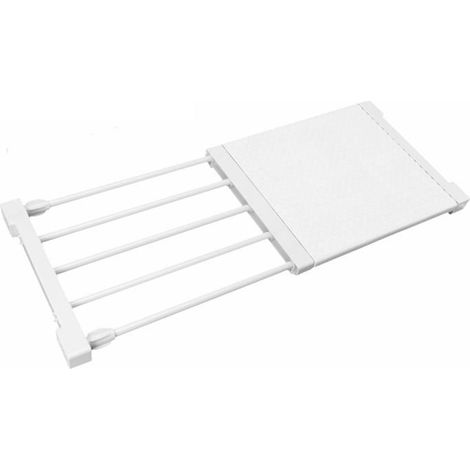 Étagère de rangement extensible - 38-55 cm - Séparateur de placard - Placard/Salle de bain/Cuisine - Convient à tous les modèles (1/5)