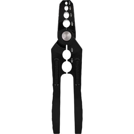 [JAMAIS UTILISÉ]Pince à arrondir les tubes en cuivre, outil de réparation de tubes plats à 6 trous, pour tubes en cuivre et aluminium de diamètres 1/4 po, 3/8 po, 1/2 po, 5/8 po, 3/4 po et 7/8 po.