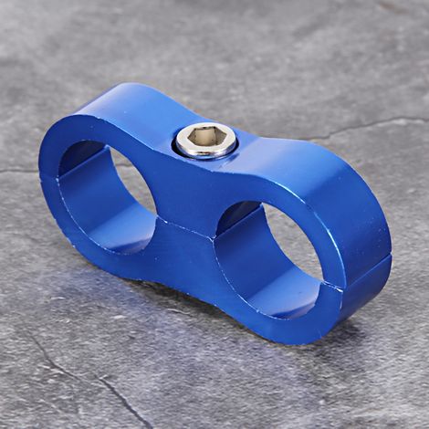 AN10 Ölleitungs-Separator-Schlauchschelle aus Aluminiumlegierung für Auto-Tuning-Zubehör (Blau) (1/5)