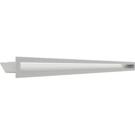 Lüftungsgitter LUFT 6x100 weiß Slim (1/5)