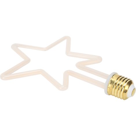 Ampoule LED Étoile E27 8W 2700K - Lumière Chaude pour Fêtes et Décoration Intérieure (1/5)