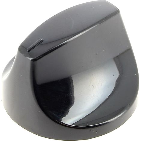 Schwarzer Knopf 12h 42035315 für Kochfeld far