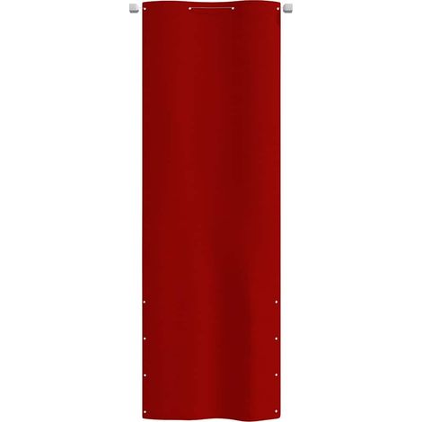 Maison Exclusive - Toldo para balcón de tela oxford rojo 80x240 c (1/5)