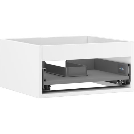 Mexen Box-A corpo del mobiletto sottolavabo 50 cm, 1 cassetto, bianco opaco - 91AX0-0500-235-1-01 (1/4)