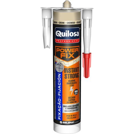 QUILOSA power fix instant strong crema cart.290m 33399 , Power Fix Instant Strong Crema Cart.290M 33399 de la marca Quilosa.