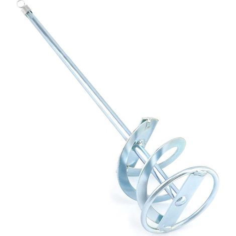 Masonry Spiral Paint Mixer, SDS Thread, for Adhesives, Paint Whisk, Cement, Concrete, Glue, 80mm x 400mm (1/5)