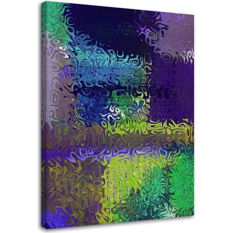 Tableau déco Abstrait Multicolore 40x60 (1/5)