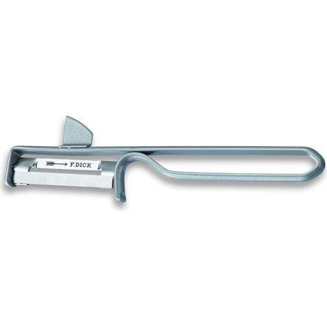 F. DICK Pendelschäler 15cm Schäler Obstschäler Gemüseschäler aus Metall 91080002