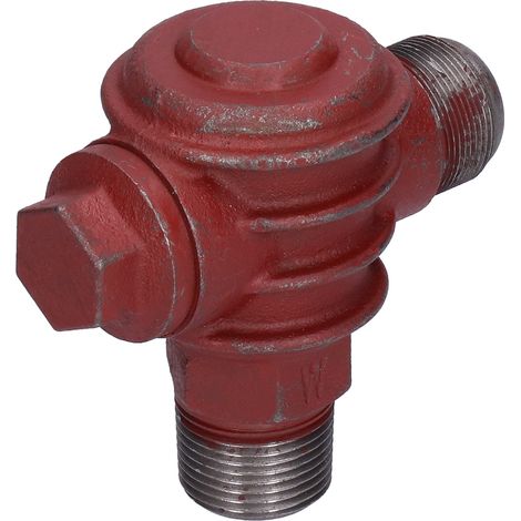 Clapet anti-retour à trois voies à piston unidirectionnel en fonte pour compresseurs d'air (1/5)