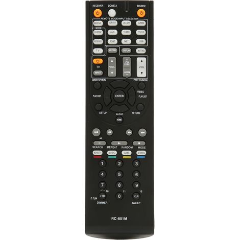 Universalfernbedienung RC 801M für Sony AV-Receiver: HT-RC360, HT-S7400, HT-R690, HT-S8400, TX-NR509, TX-NR509S, TX-NR509B, HTRC-360 (1/5)