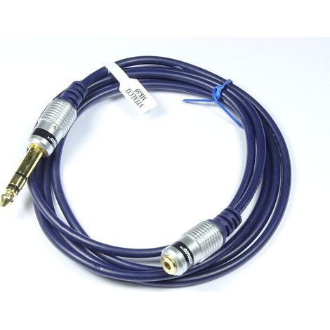 Vitalco-Kabel, 6,3-mm-Stereo-Klinkenstecker – 3,5-mm-Stereo-Buchse, 3,0 m