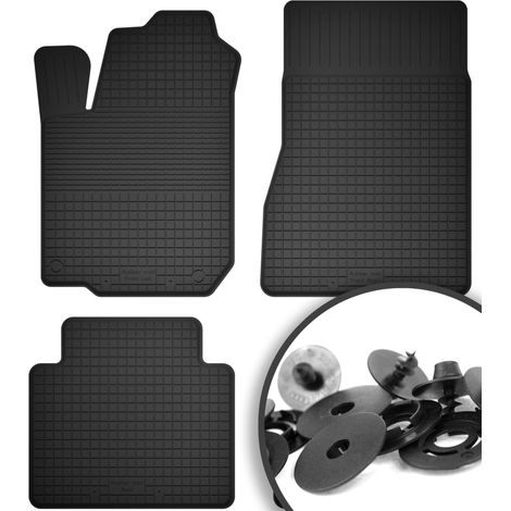 Gummimatten + Stopper für: Peugeot 607 Limousine (1999-2010)