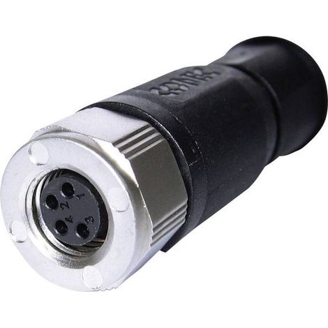Conec 42-00006 Connettore non confezionato per sensore o attuatore M8 Presa dritta Numero di poli: 3 1 pz.
