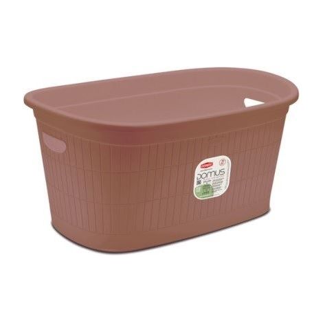 Cesta Bacinella Ovale Domus Mocha Mousse 58 x 38 x 28 cm