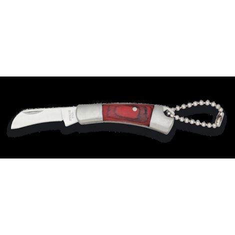 Coltello pieghevole Martinez Albainox manico legno lama 4 cm
