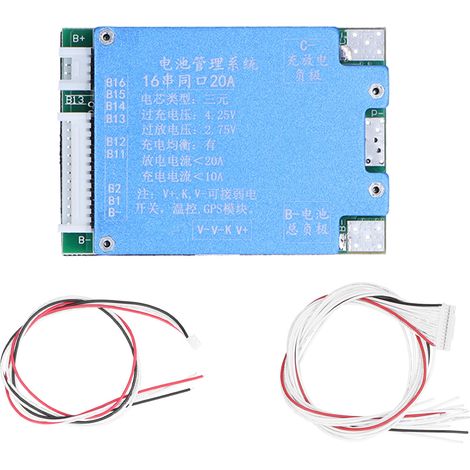 48V BMS carte de protection batterie, haute précision, sécurité fiable, faible consommation d'énergie, fabrication soignée, durable et robuste (1/5)
