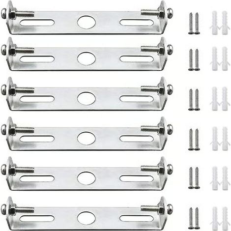 Supports de plafonnier, plaques de fixation pour plafonnier 95 mm avec vis, accessoires d'éclairage Wuqx (1/5)