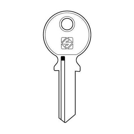 10,0 x CHIAVE PIATTA TRICIRCLE TL6 SILCA