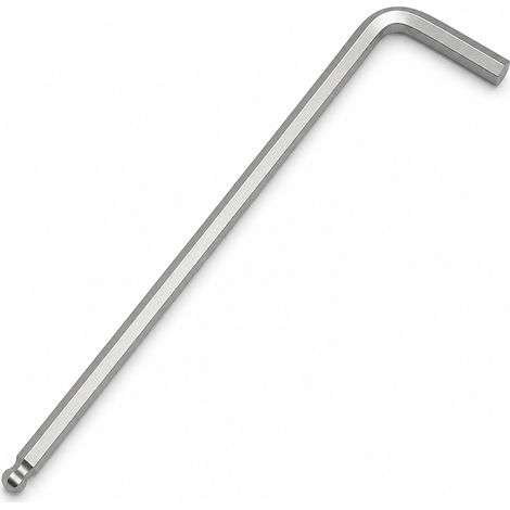 Clé Allen longue à tête sphérique 4 mm embout plat (1/5)